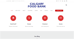 Desktop Screenshot of calgaryfoodbank.com